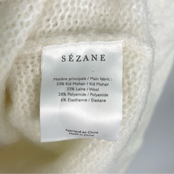 Sezane Tom Jumper in Ecru $78 OBO - Picture 7 of 9
